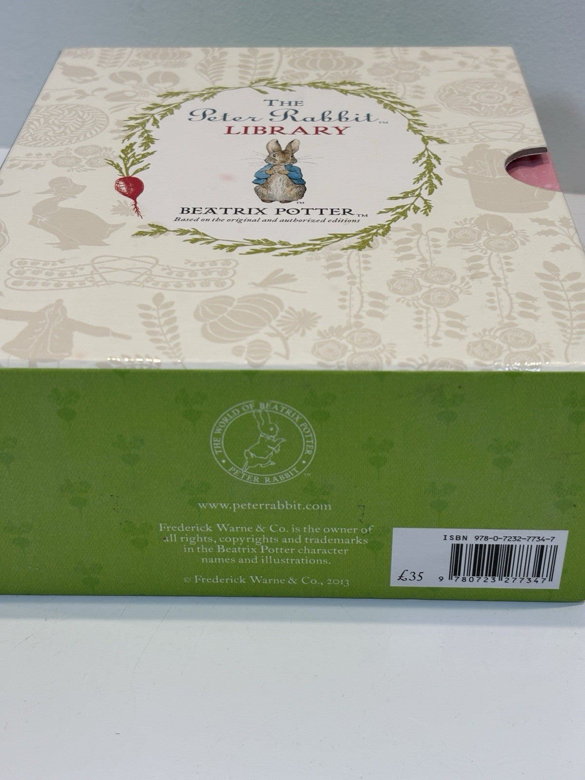 10 books box set - The Peter Rabbit Library - Beatrix Potter - F Warne & Co