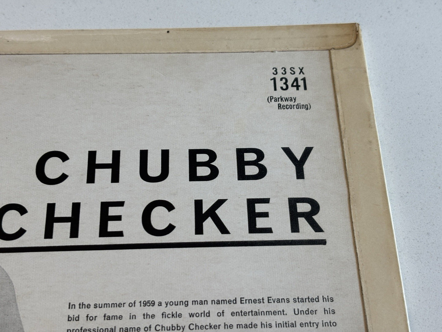 CHUBBY CHECKER "FOR TWISTERS ONLY" VINYL LP 1961 (MONO)