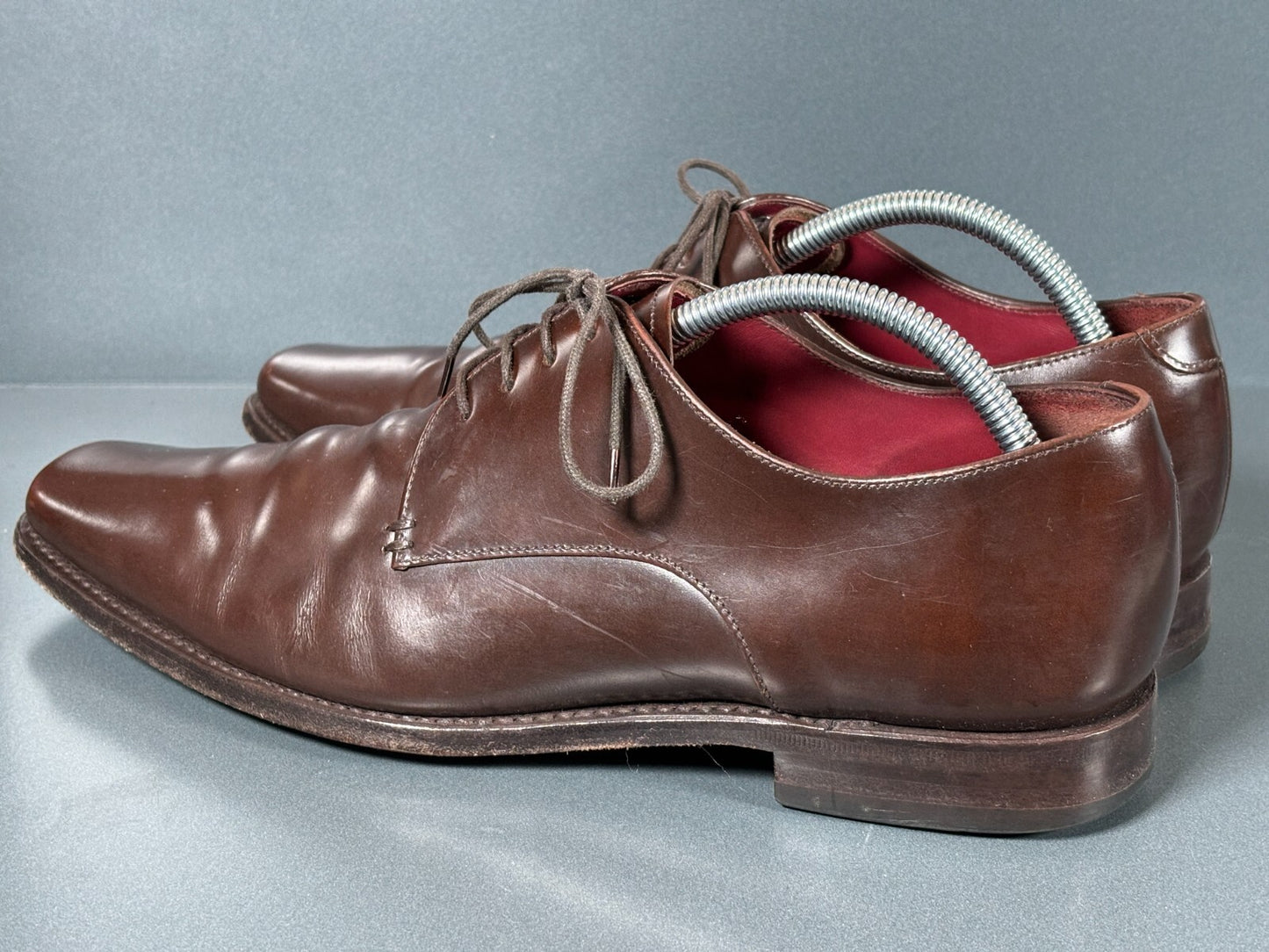 Loake Design Ridley Men’s Shoes size 8 UK Brown Leather Last Blade 507103