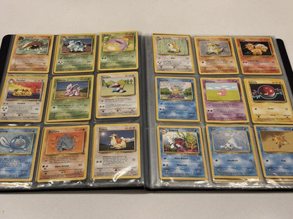 Pokemon Binder With 180x Cards inc 55x Jungle WOTC