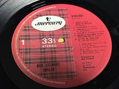 2× Rod Stewart LP Album's Atlantic Crossing & Smiler