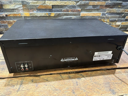 TEAC W-890R MK II Double Auto Reverse Cassette Deck Black