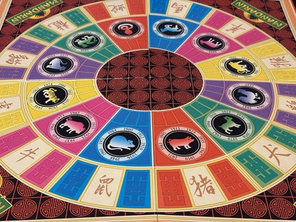 Mattel Mandarin Board Game 1990 Complete Used Once