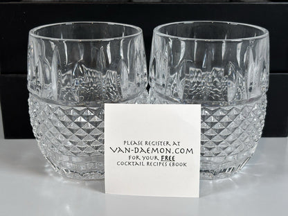 Set Of Van Daemon Whiskey Glass, great quality.