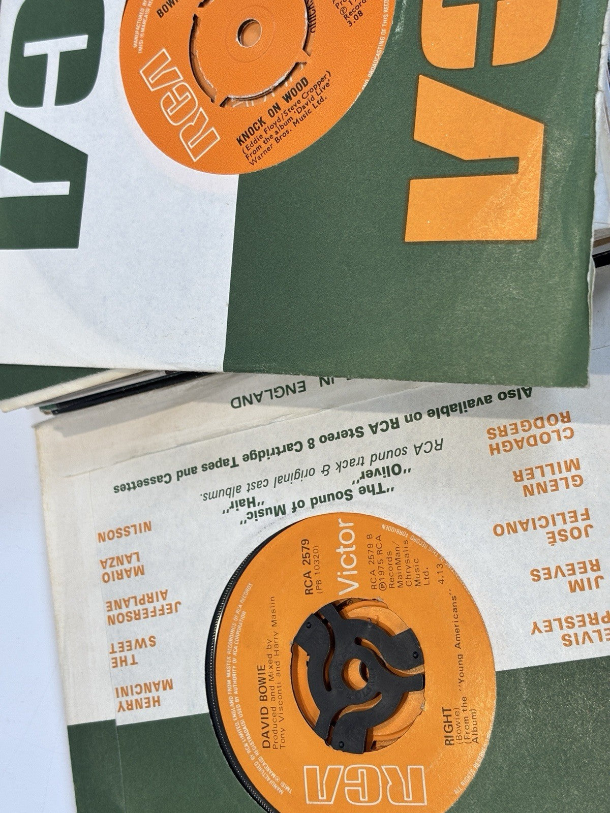 23x David Bowie 7” Bundle Vinyl Singles