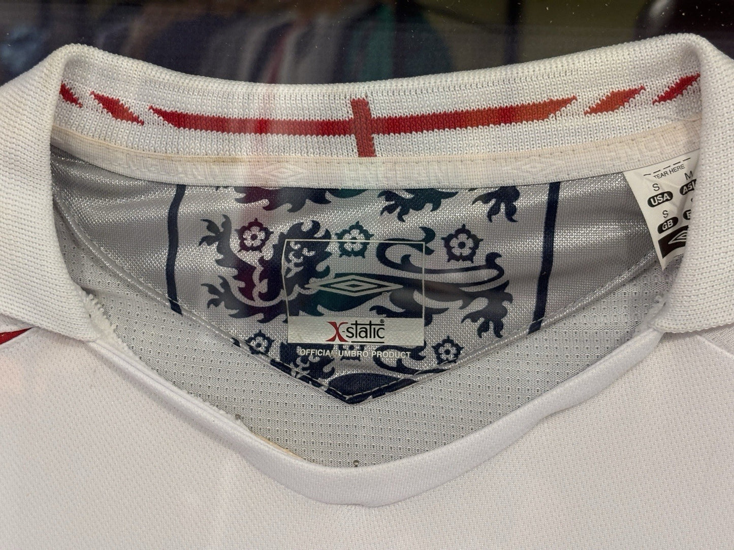 David Beckham Signed Framed 2006 England Shirt Jersey