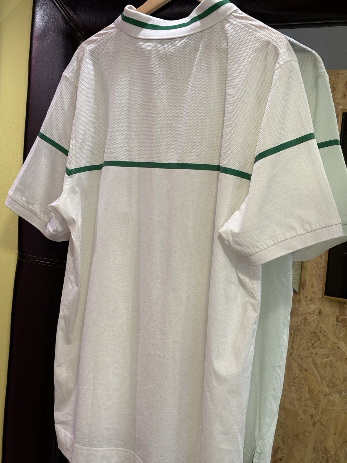 NEW Wimbledon White Polo Shirt Mens Size XL