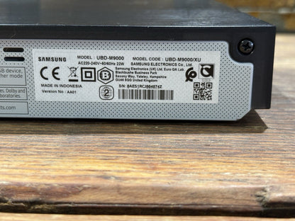 Samsung UBD-M9000 4K Ultra HD Blu-ray Player