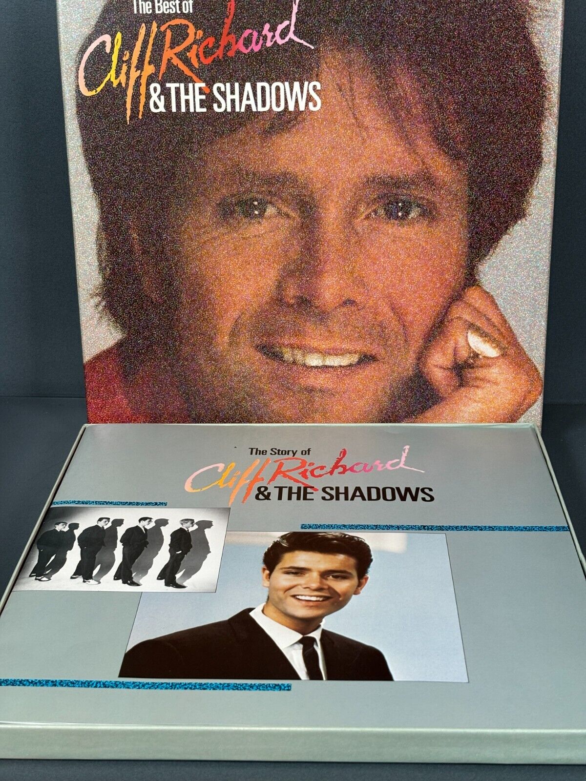 Bundle 8x Cliff Richard Vinyls (including 2x Double, 1x 8 LP Box)