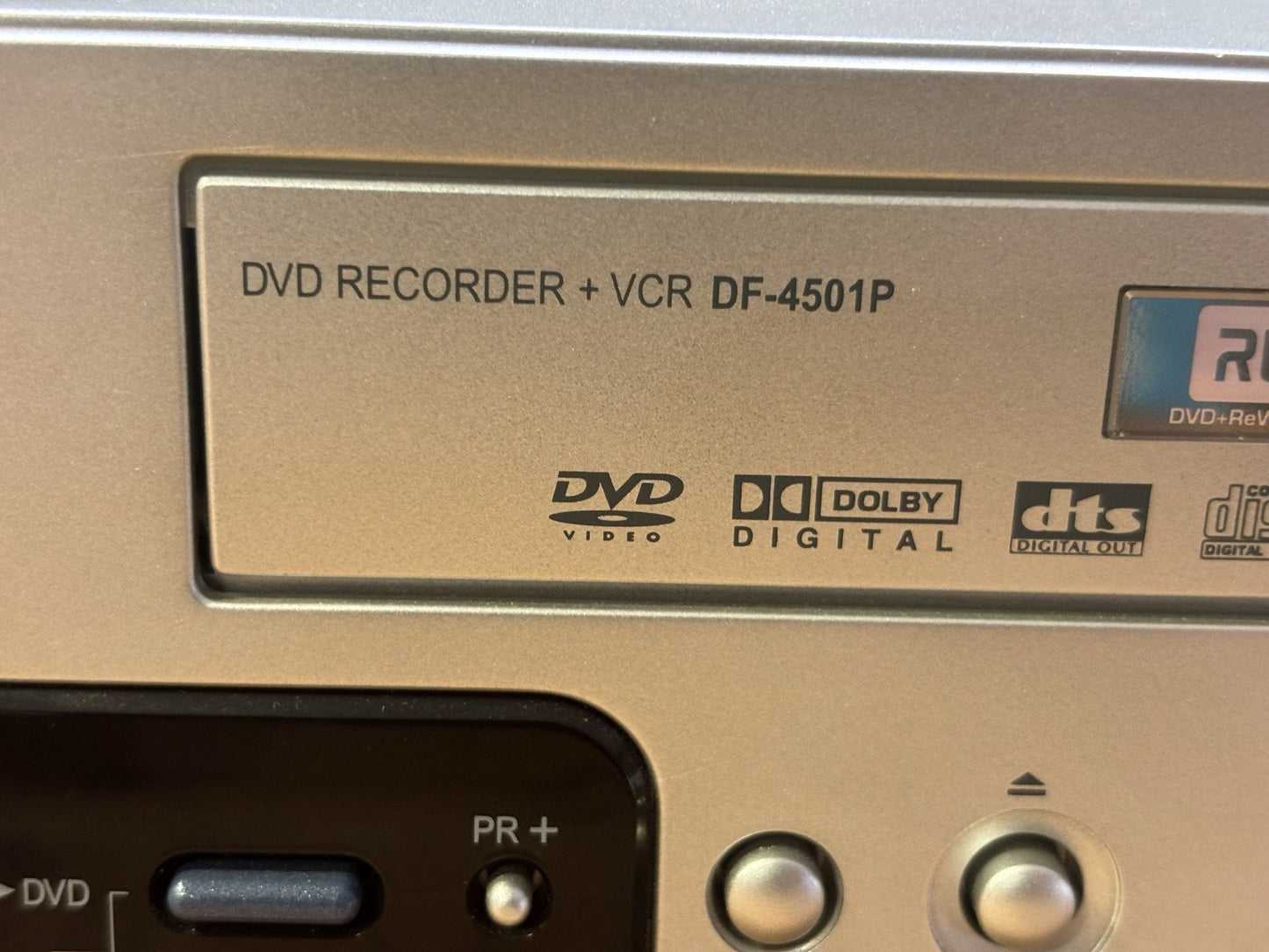 Daewoo DF-4501P DVD VCR VHS Transfer Combo 6-Head Nicam Hi-Fi With Remote