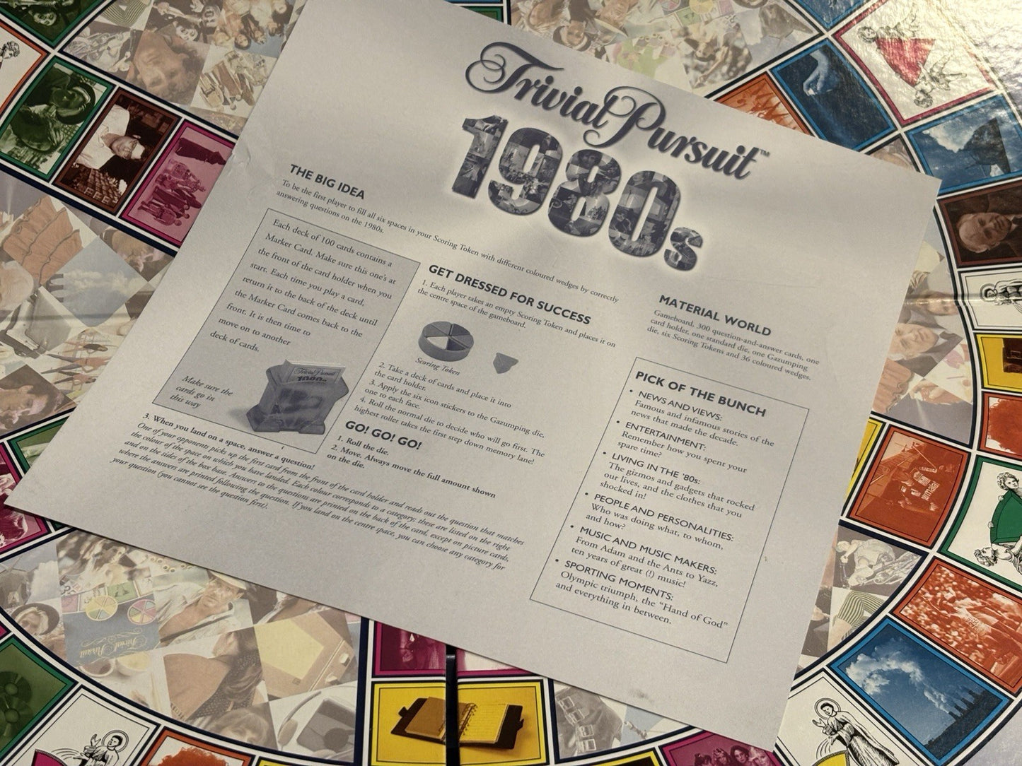 hasbro Trivial pursuit 1980s