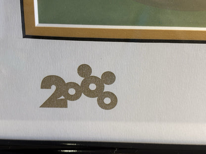 Disney LE 2000 "MILLENIUM MILESTONES" SERICEL A w/COA Art Print