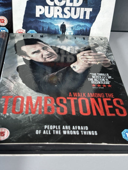 Liam Neeson 7x DVD/Blu-Ray Bundle Action Pack