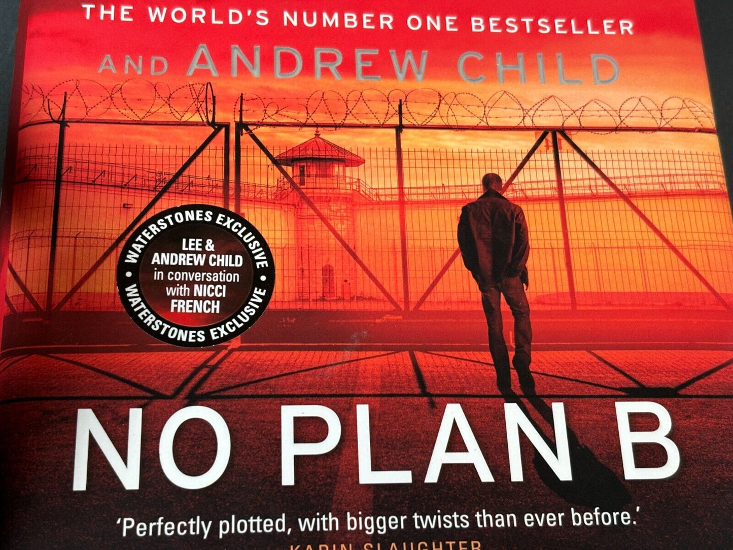 Jack Reacher Lee & Andrew Child - No Plan B Waterstone Exc Red Edges 1/1 HB