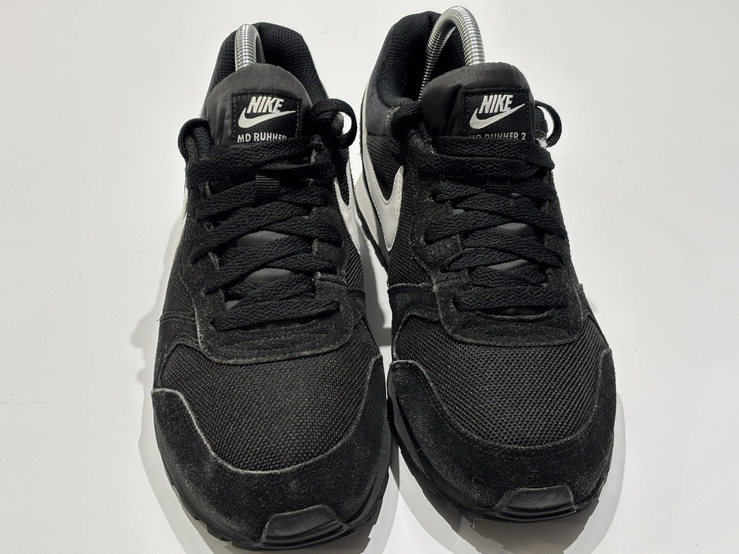Nike MD Runner 2 Black Trainers Sneakers Size UK 11