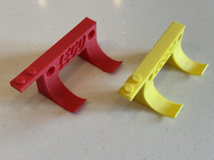 6 Stud Display For Lego Speed Champions & Mini Figure Wall Mount Bracket