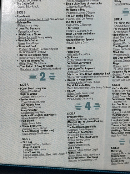 Readers Digest - 150 Top Ten Country Hits RARE 5 Cassettes, Booklet.