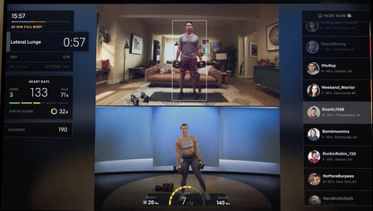 Peloton Guide Strength Training Device, Built-In Camera Technology, Rep Tracking