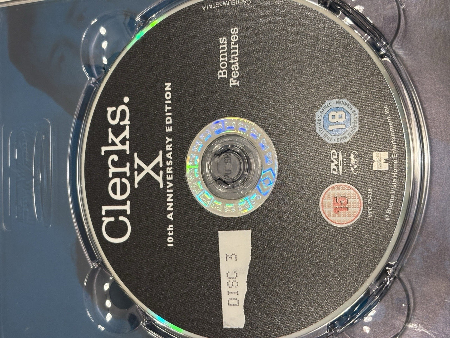 CLERKS X - 10TH ANNIVERSARY EDITION - UK REGION 2 DVD (3-DISC BOX SET)