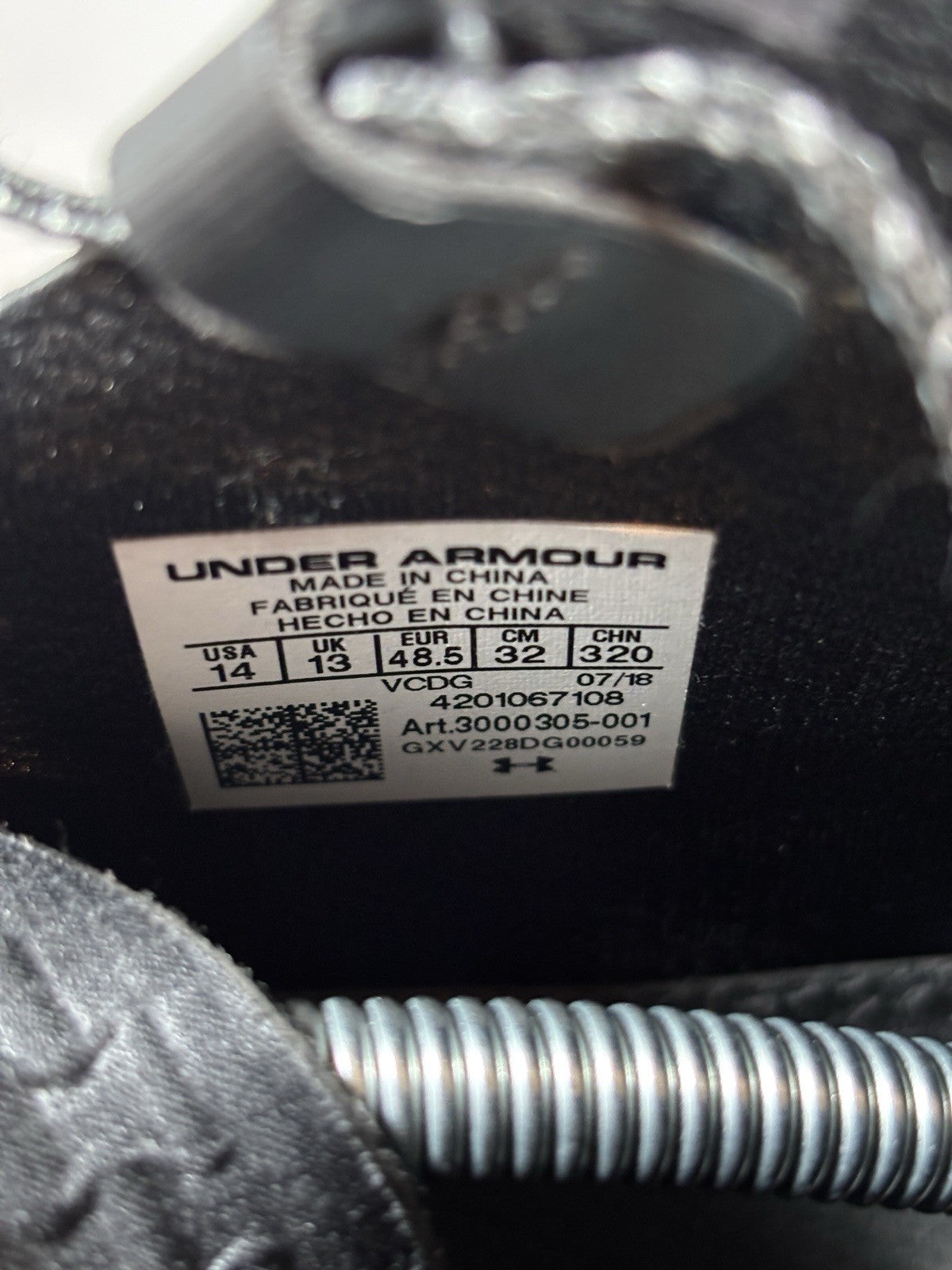 Under Armour Speedfit 2.0 Hike Tactical Hiking Boot Size UK 13 US 14