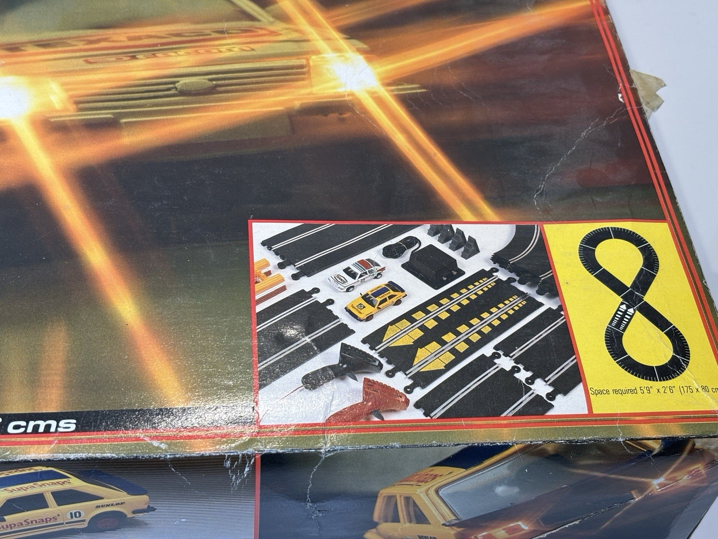 Vintage Scalextric Night Stages Set Tested