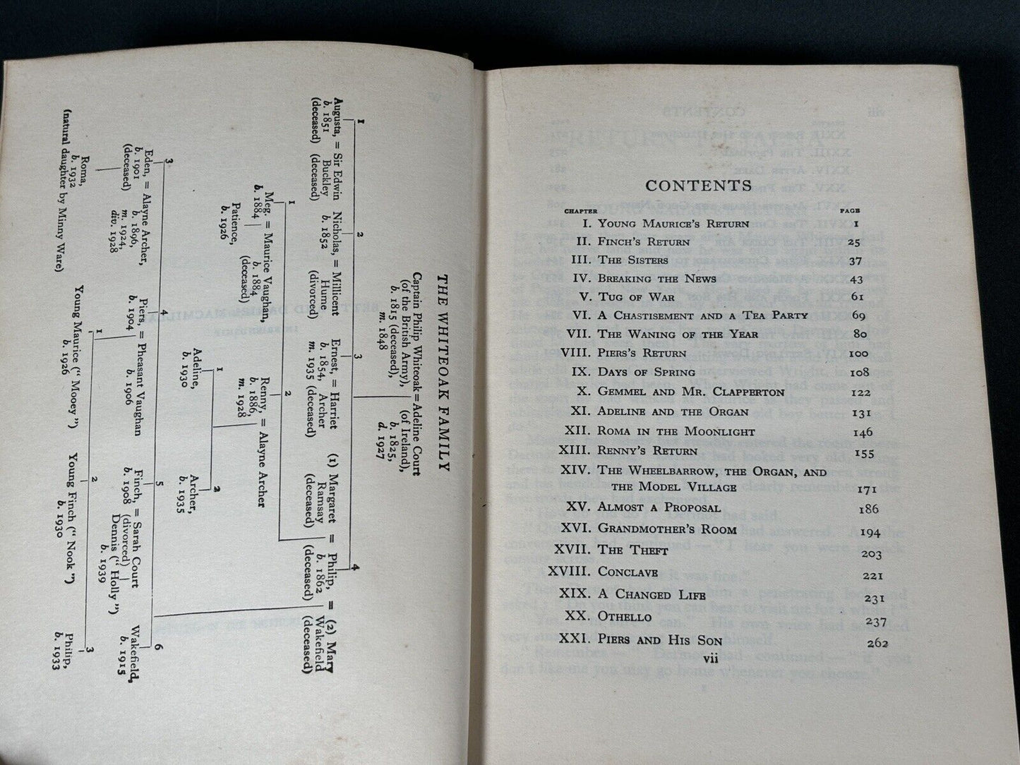RETURN TO JALNA MAZO DE LA ROCHE 1st EDITION 1948 MACMILLAN COMPANY OF LONDON