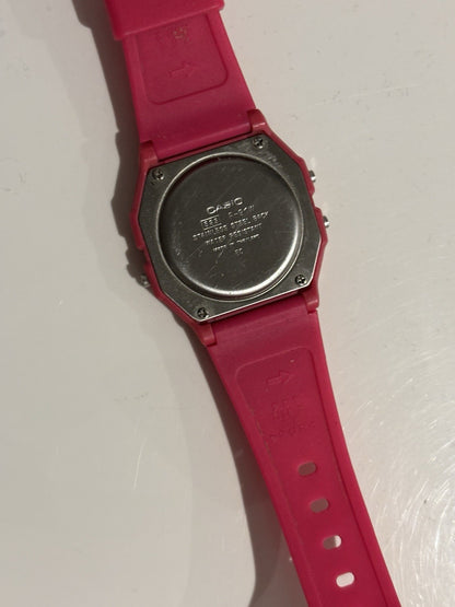 Casio F91W Vibrant PINK Resin Strap Casual Watch CASIO F-91WC-4AEF-  Men Women