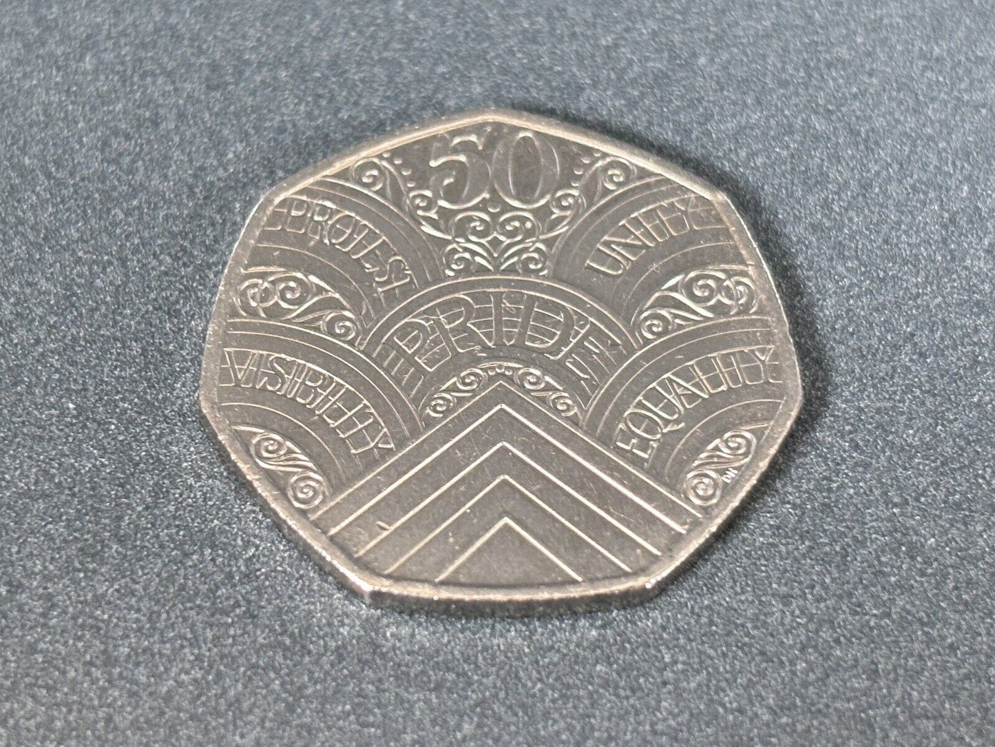 Rare 50p Coin Pride 2022 LGBTQ+