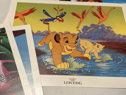 Asda Disney The Lion King Prints x4 Rare Vintage