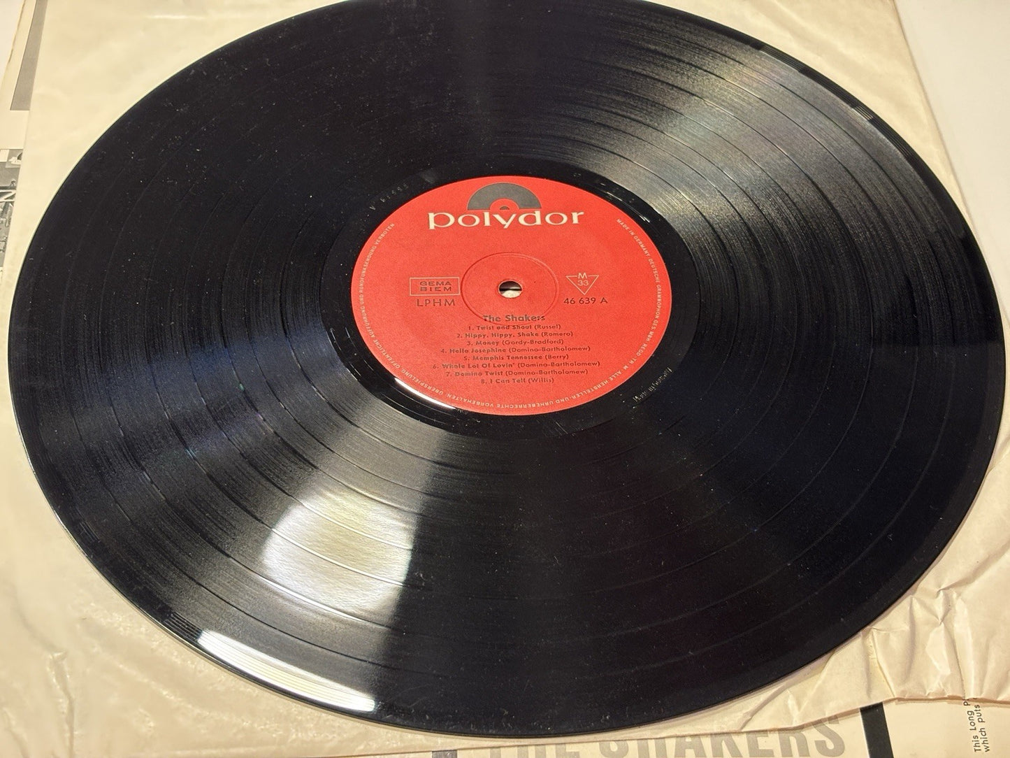 Stunning Let’s Do The Madison Twist, Polydor Mono LP, Hi-Fi 46639.