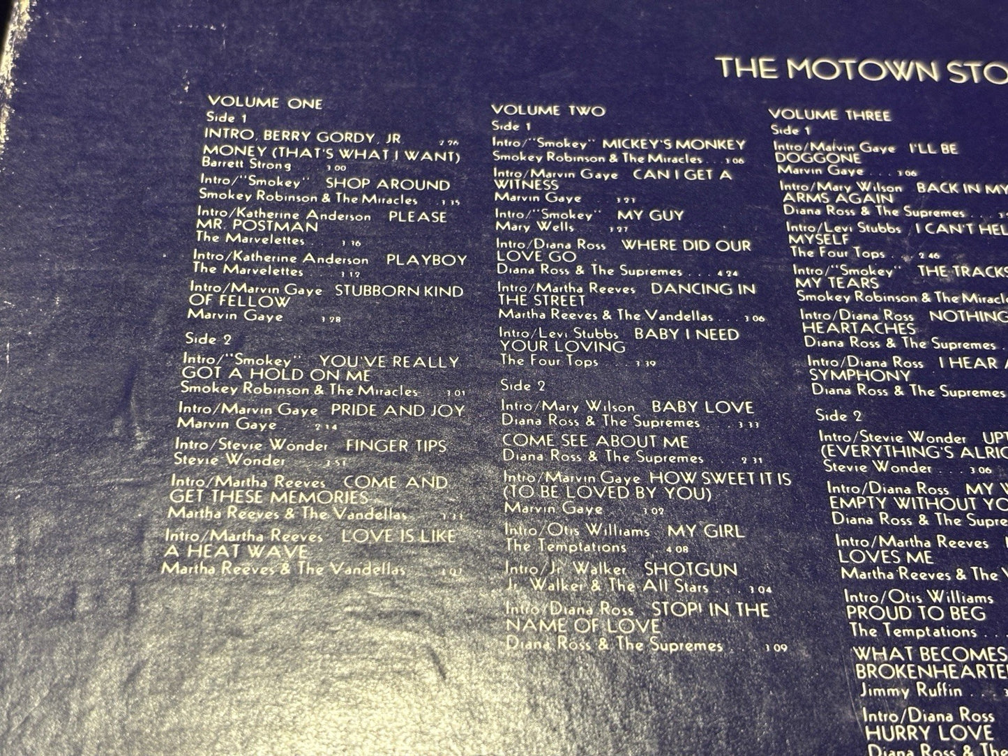 The Motown Story - 1970 Limited Edition 5 LP Vinyl Box Set Collection MS 5-726