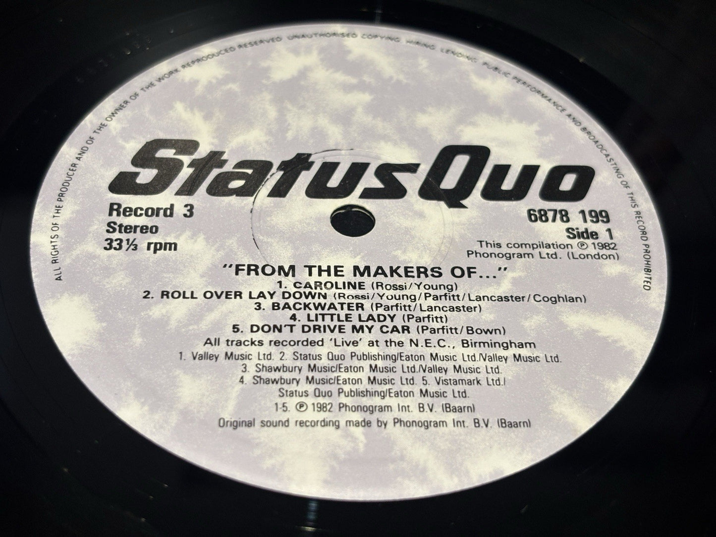 Status Quo - From The Makers Of - 3 LP boxset