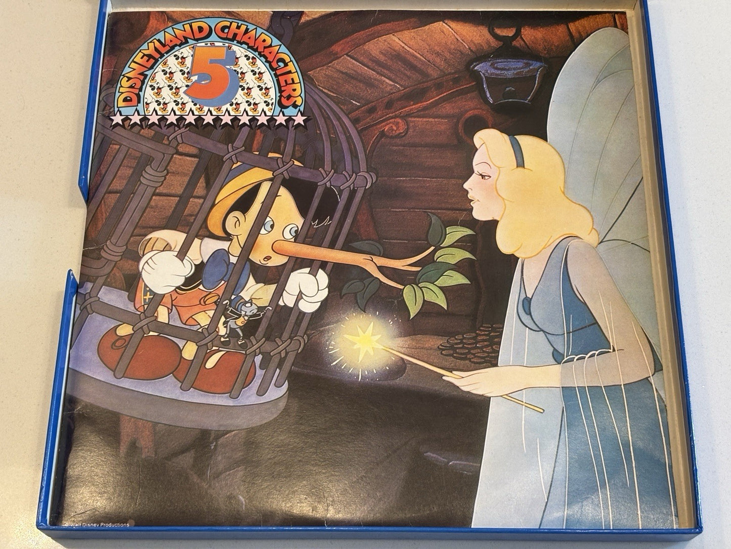 The Wonderful World Of Disney 6+1 Vinyl Box Set (Bonus Record) (1977)