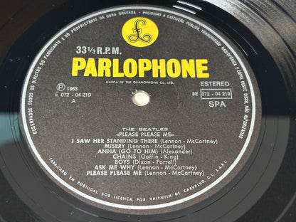 The Beatles. Please, Please Me Stereo Rare First Pressing Portugal