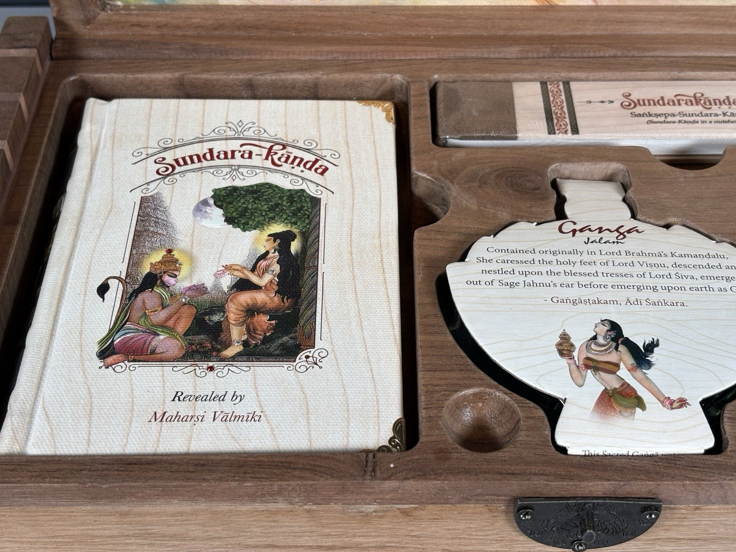 Sundara-Kanda Wooden Box Altar Kit Book Fragrance