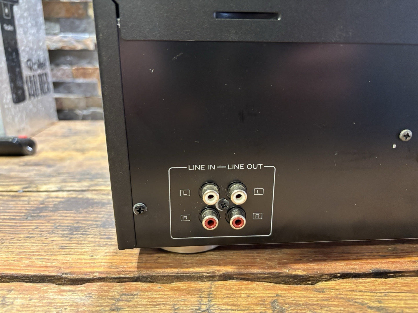 TEAC W-890R MK II Double Auto Reverse Cassette Deck Black