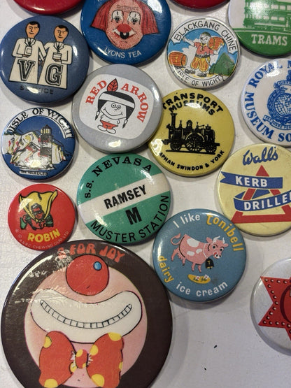 Job Lot Bundle Vintage Pin Badges And Vintage Cub Scout Patches