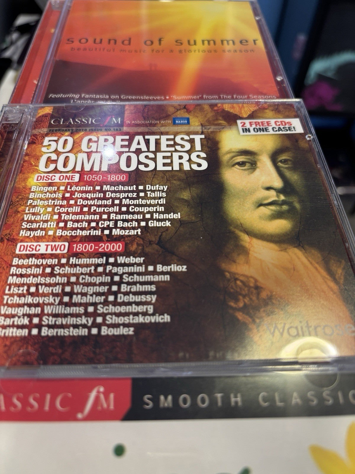 62x Classic FM CD’s Including 4 Double Albums