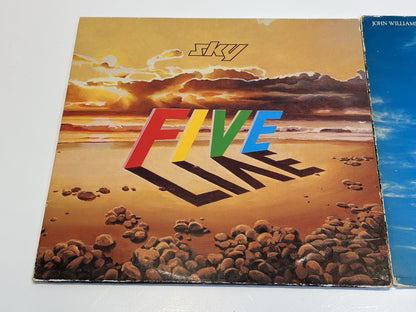 Sky and Sky Five Live - Prog Rock, Acoustic Double and Single Albums