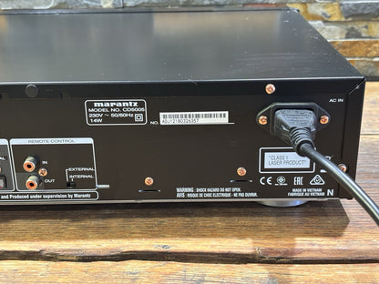 Marantz CD5005 CD Player Black With Remote Control