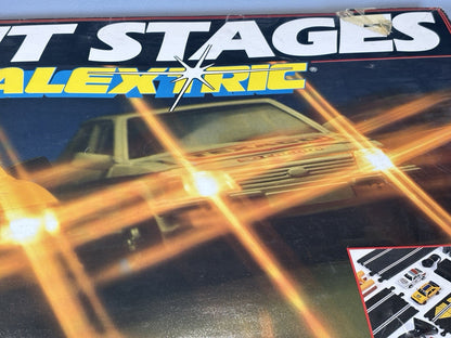 Vintage Scalextric Night Stages Set Tested
