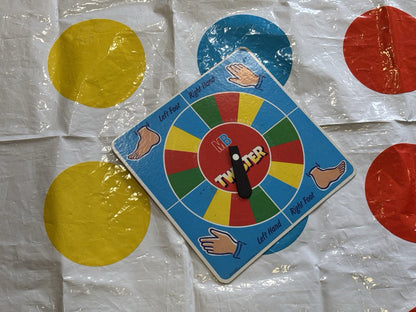 Twister Game 25th Anniversary Edition 1993, MB Games Vintage Retro