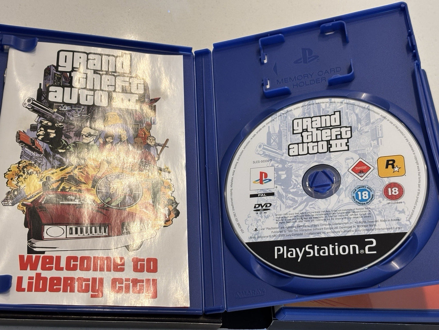 PS 2 GTA 3 and GTA Vice City Double Pack & San Andreas including original maps