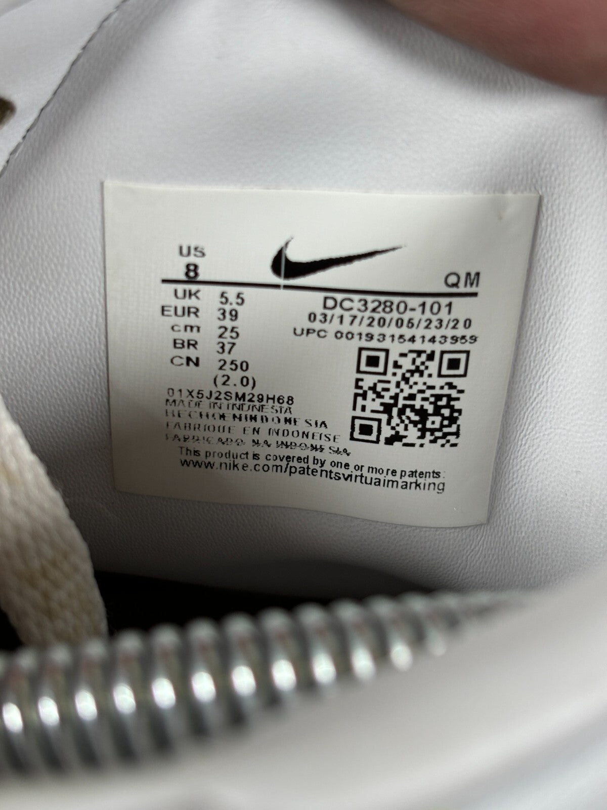 Nike Blazer Mid 77 Have A Good Game Trainers Shows Size UK 5.5 US 8