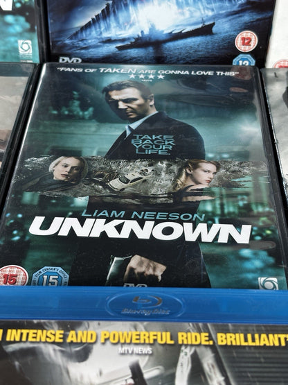 Liam Neeson 7x DVD/Blu-Ray Bundle Action Pack