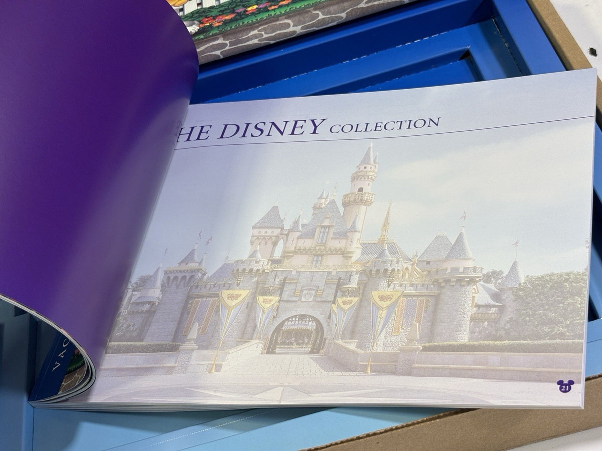 Disney Vacation Club 15th Anniversary Canvas Print & Planner Mint Condition