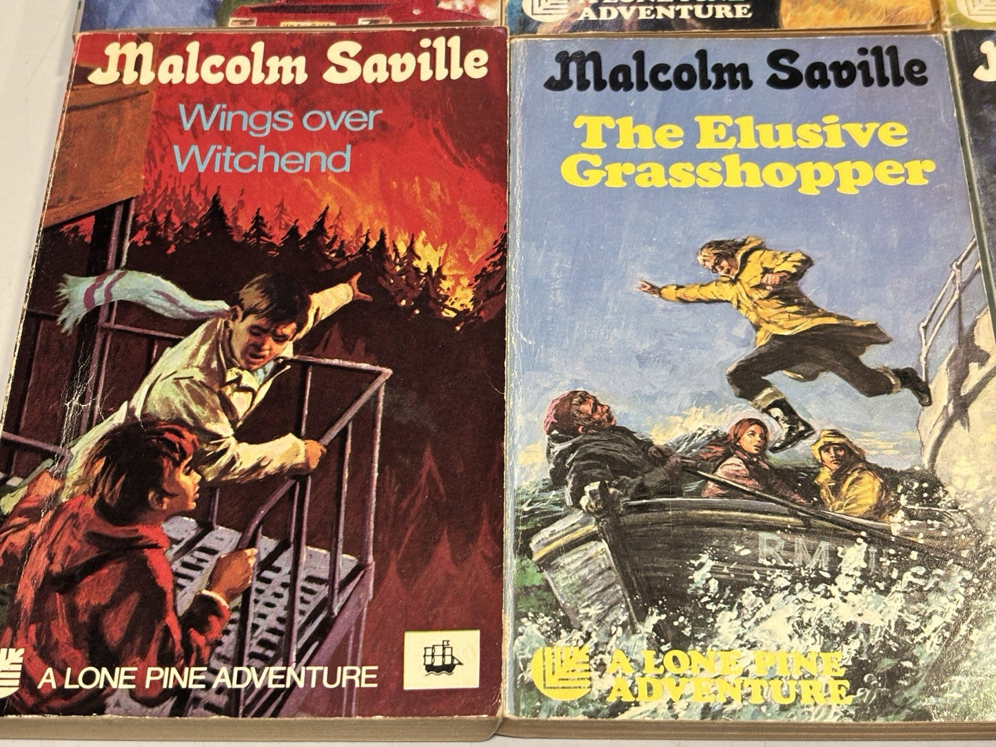 11x Malcolm Saville Paperback Books