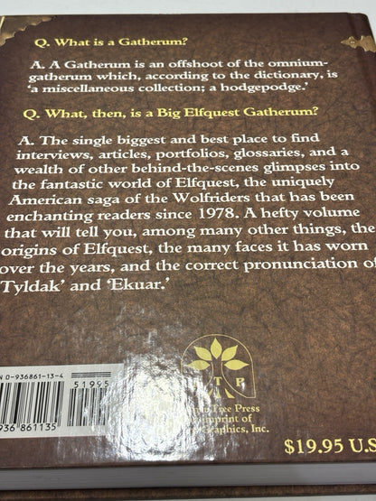 The Big Elfquest Gatherum Hardcover. Father Tree Press 1994, Richard Pini,