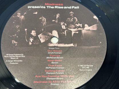 Madness Presents The Rise and Fall Vinyl Gatefold LP Stiff Records SEEZ 46