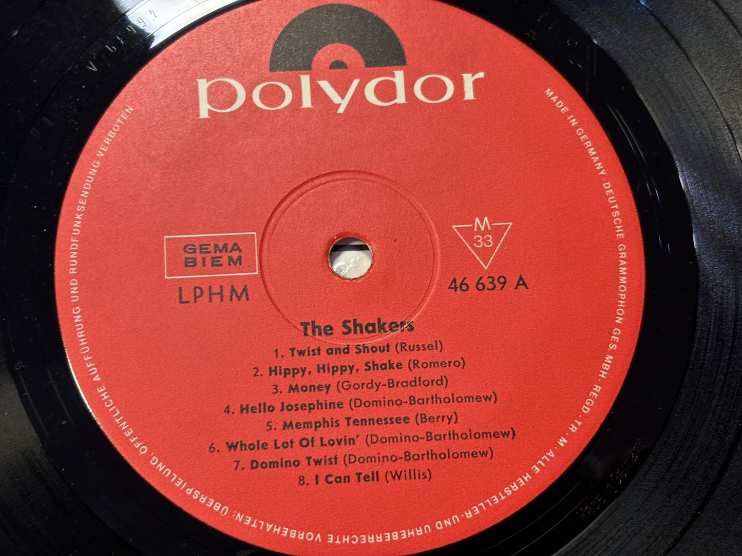 Stunning Let’s Do The Madison Twist, Polydor Mono LP, Hi-Fi 46639.